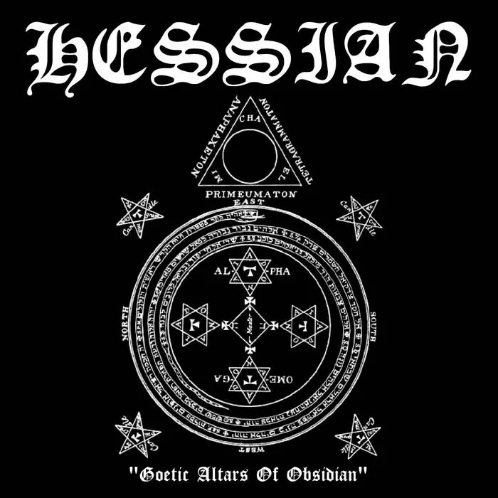 Hessian - Goetic Altars of Obsidian Album Cover