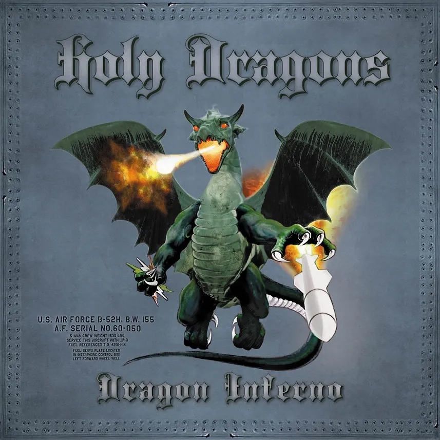 Holy Dragons - Dragon Inferno Album Cover