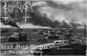 Horna - Black Metal Warfare - Goat Guts over Hengelo Album Cover