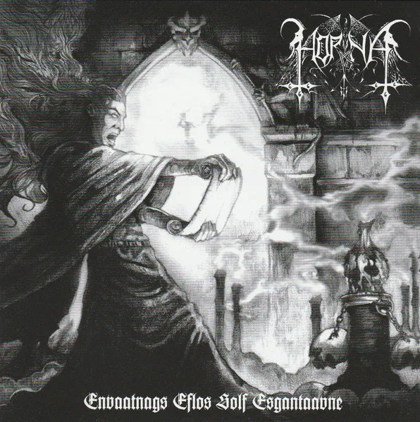 Horna - Envaatnags Eflos Solf Esgantaavne Album Cover