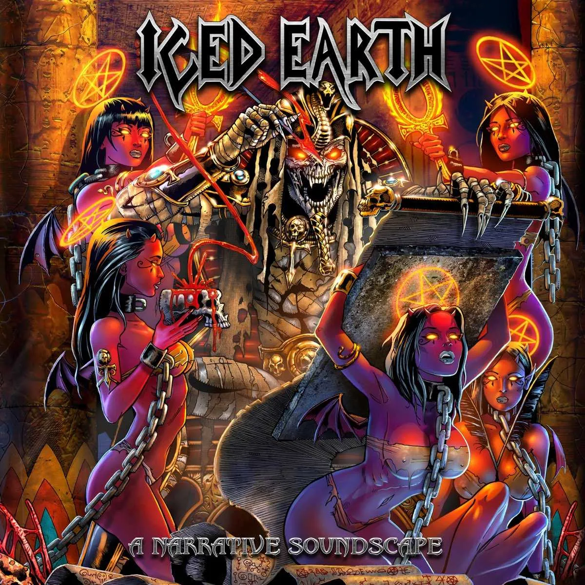 Iced Earth - A Narrative Soundscape Album Cover