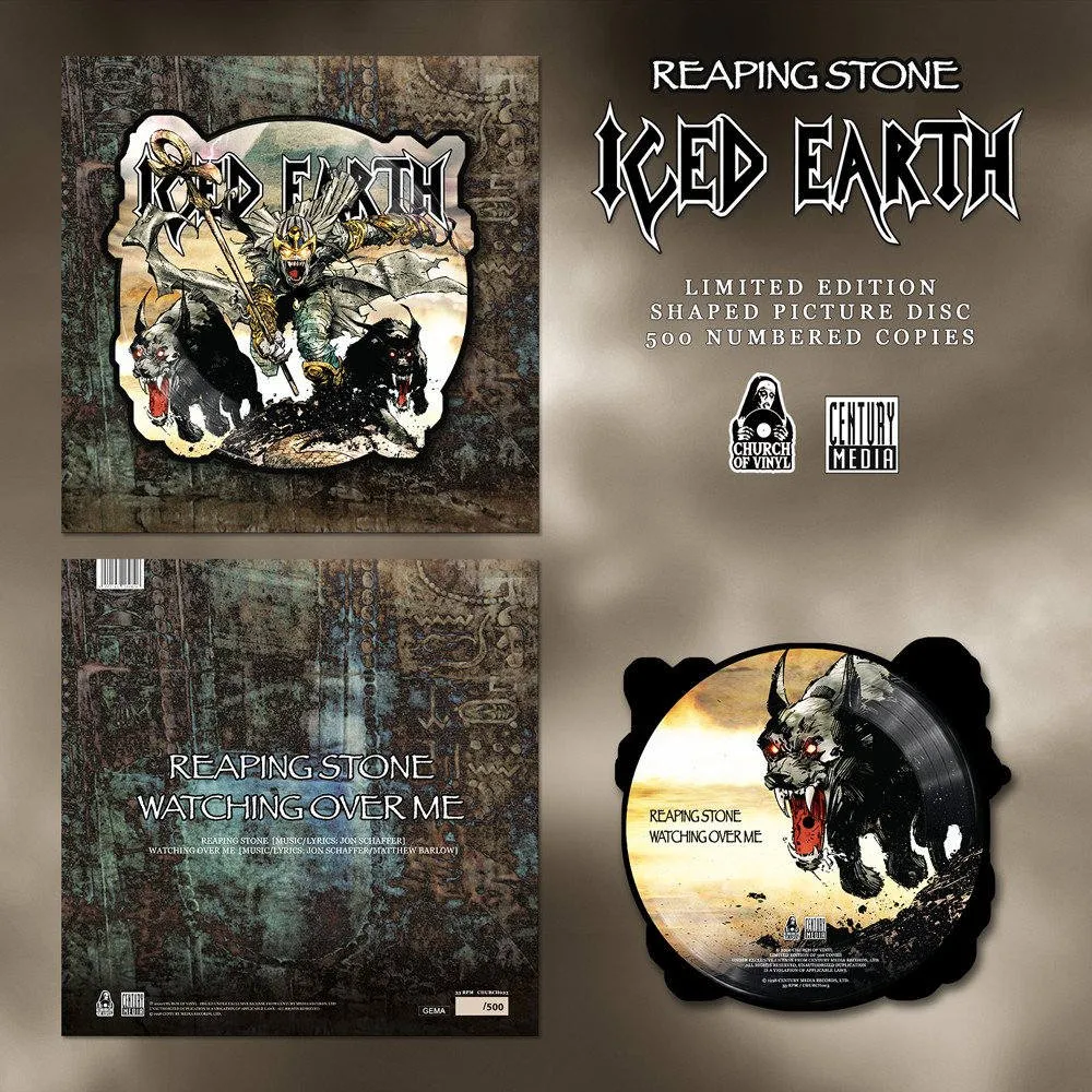Iced Earth - Reaping Stone Album Cover