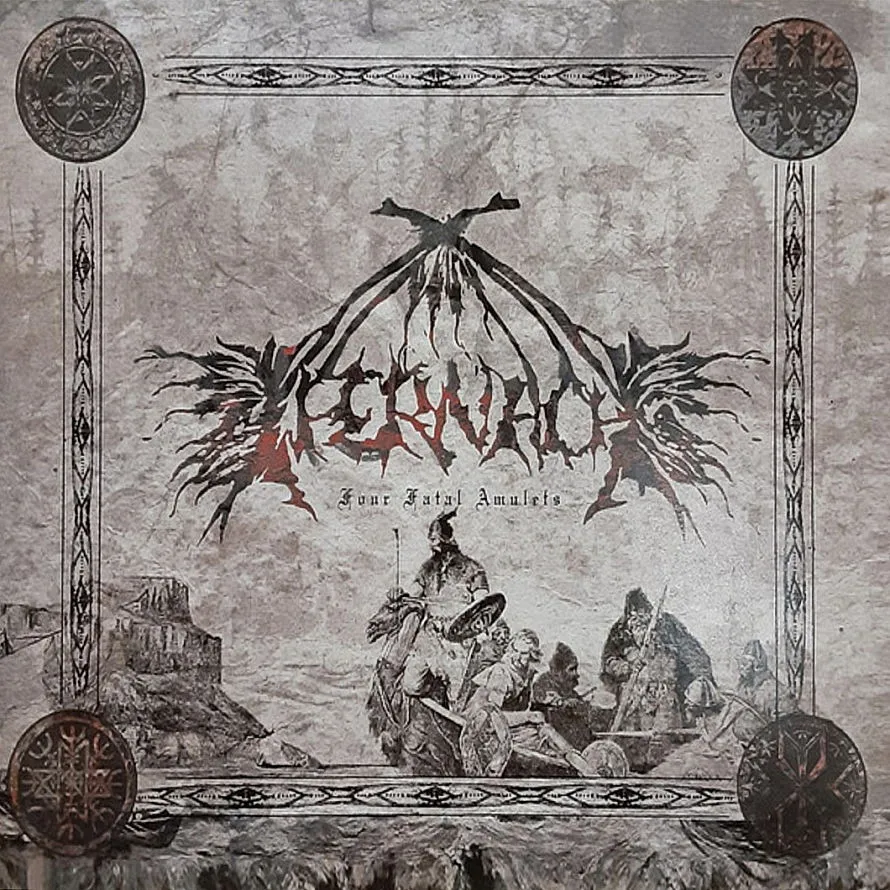 Ifernach - Four Fatal Amulets Album Cover Artwork