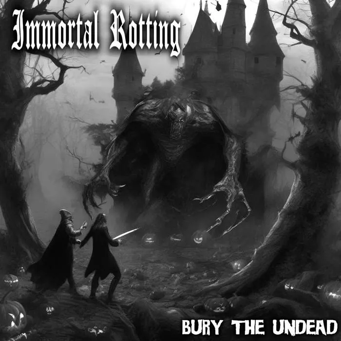 Immortal Rotting - Bury the Undead Album Cover
