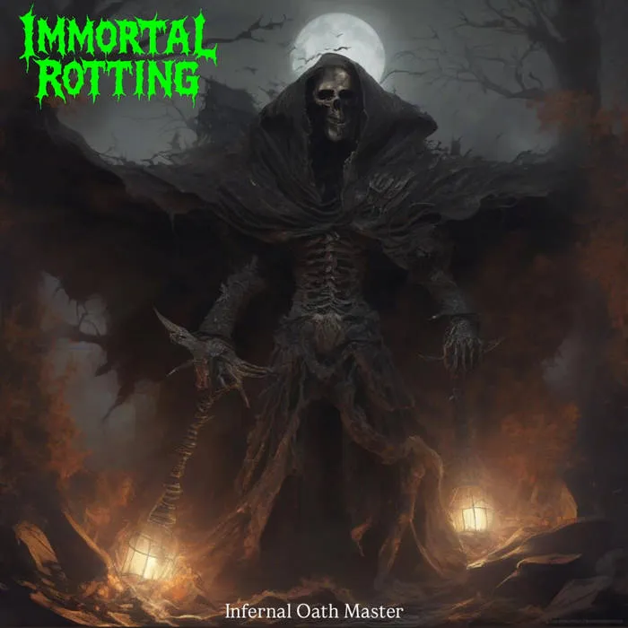 Immortal Rotting - Infernal Oath Master Album Cover