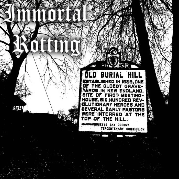 Immortal Rotting - Old Burial Hill Album Cover