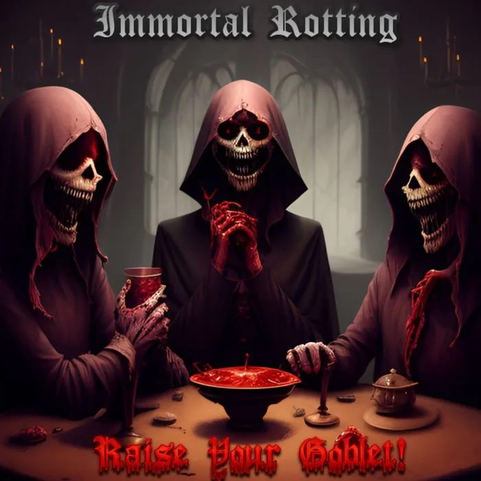 Immortal Rotting - Raise Your Goblet! Album Cover