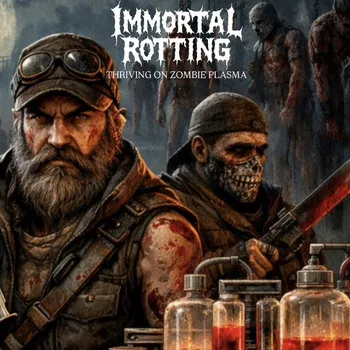 Immortal Rotting - Thriving On Zombie Plasma Album Cover