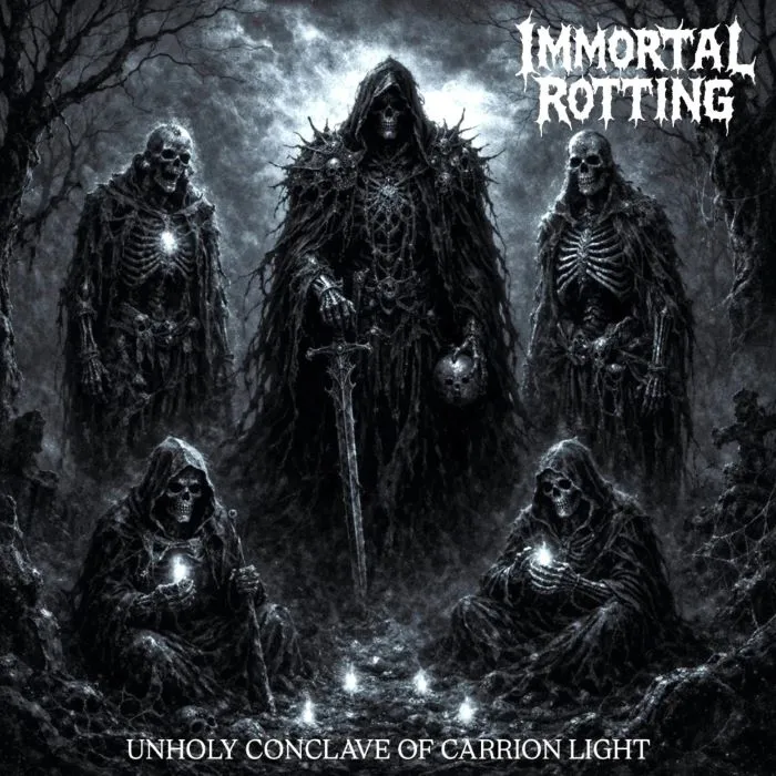 Immortal Rotting - Unholy Conclave of Carrion Light Album Cover