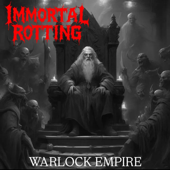 Immortal Rotting - Warlock Empire Album Cover
