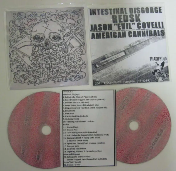 Intestinal Disgorge - American Cannibals Album Cover Artwork