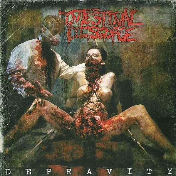 Intestinal Disgorge - Depravity Album Cover Artwork