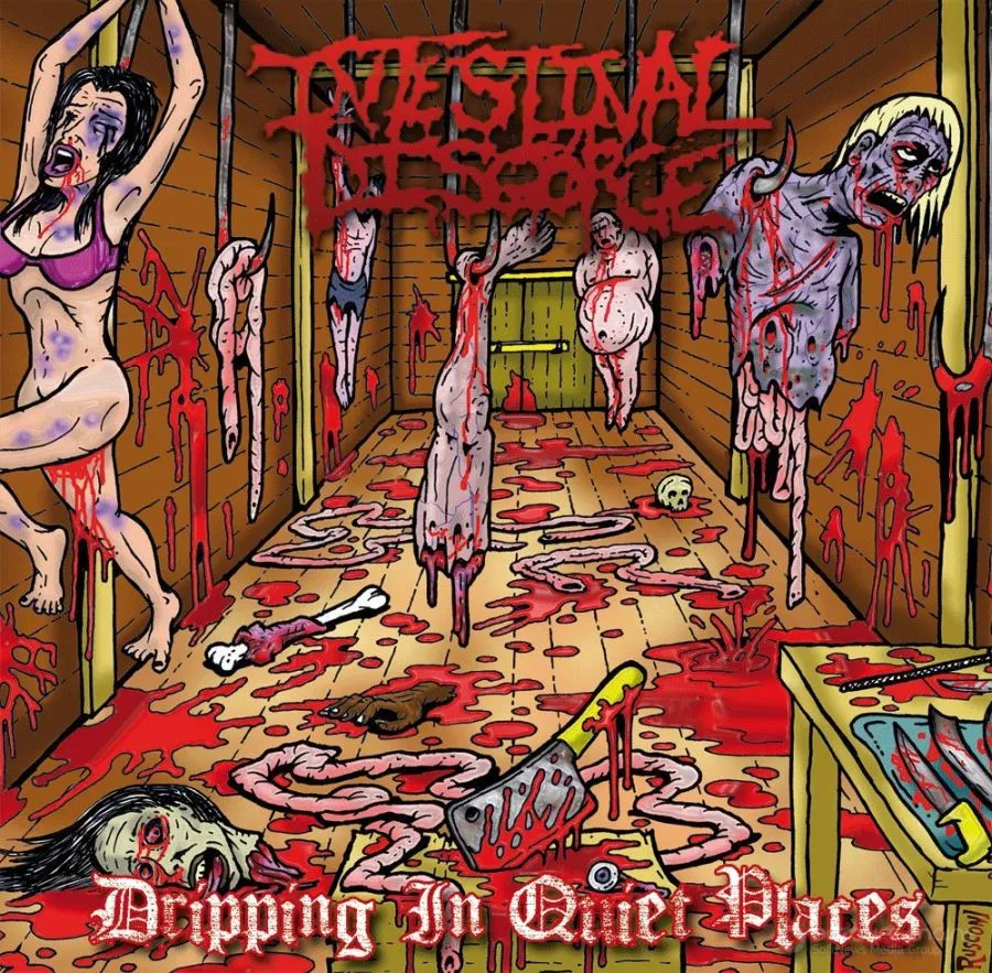 Intestinal Disgorge - Dripping in Quiet Places Album Cover