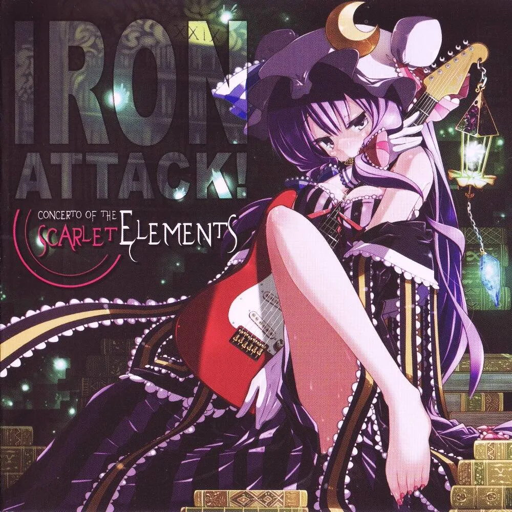 Iron Attack! - Concerto of the Scarlet Elements Album Cover Artwork