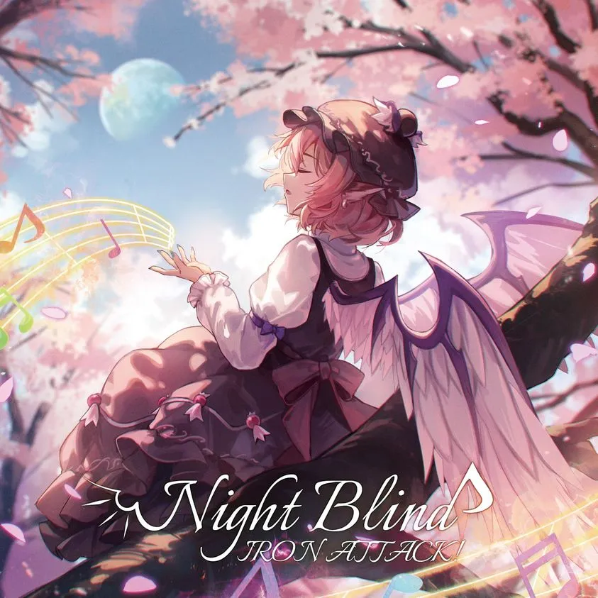 Iron Attack! - Night Blind Album Cover