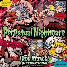 Iron Attack! - Perpetual Nightmare Album Cover Artwork