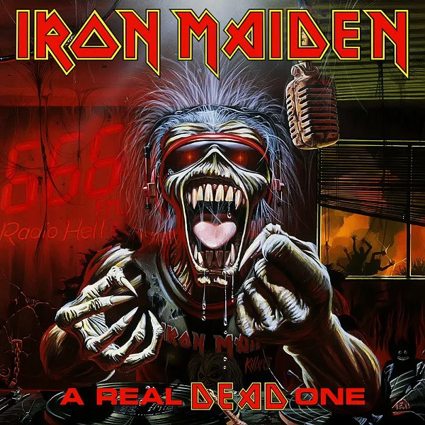Iron Maiden - A Real Dead One Album Cover Artwork
