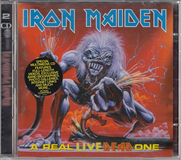 Iron Maiden - A Real Live Dead One Album Cover Artwork