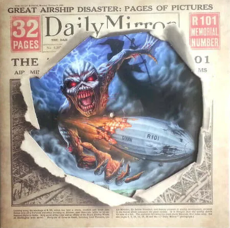 Iron Maiden - Empire of the Clouds Album Cover