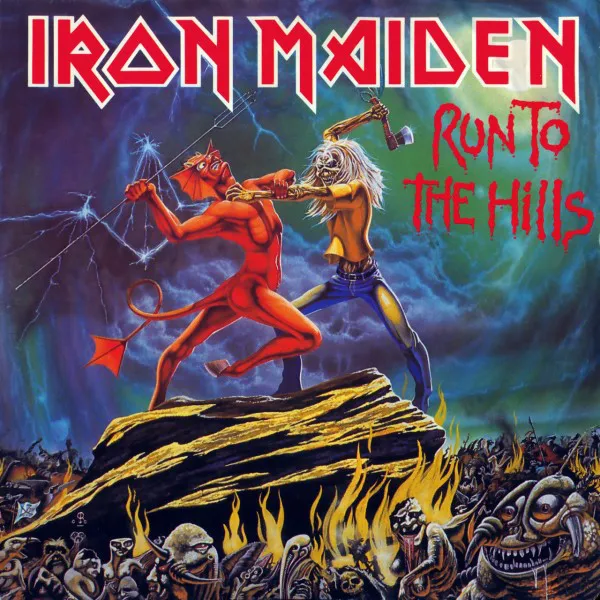 Run to the Hills Album Cover