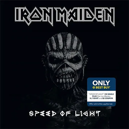 Iron Maiden - Speed of Light Album Cover
