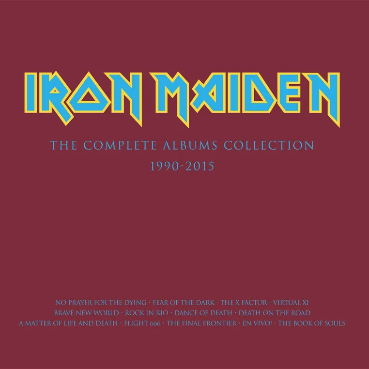 Iron Maiden - The Complete Albums Collection 1990-2015 Album Cover