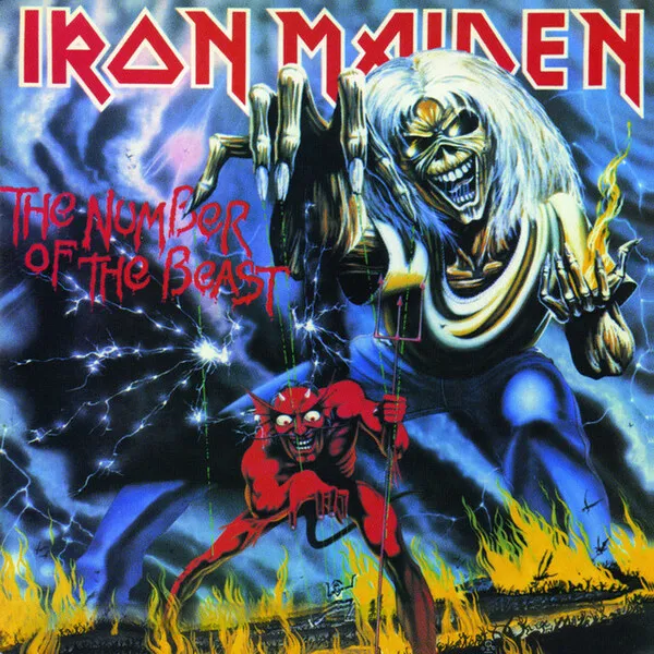 The Number of the Beast Album Cover
