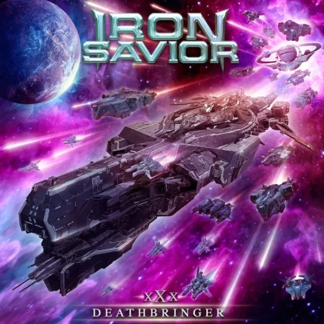 Iron Savior - Deathbringer Album Cover