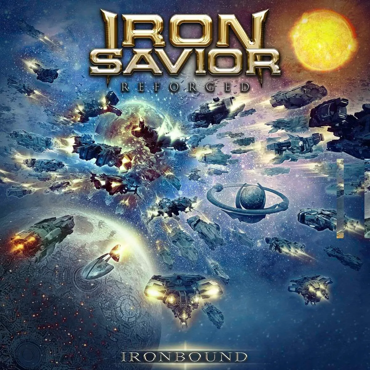 Iron Savior - Reforged - Ironbound Album Cover Artwork