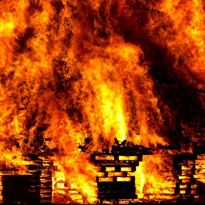 Isaac Saunders - Unholy Fire Album Cover