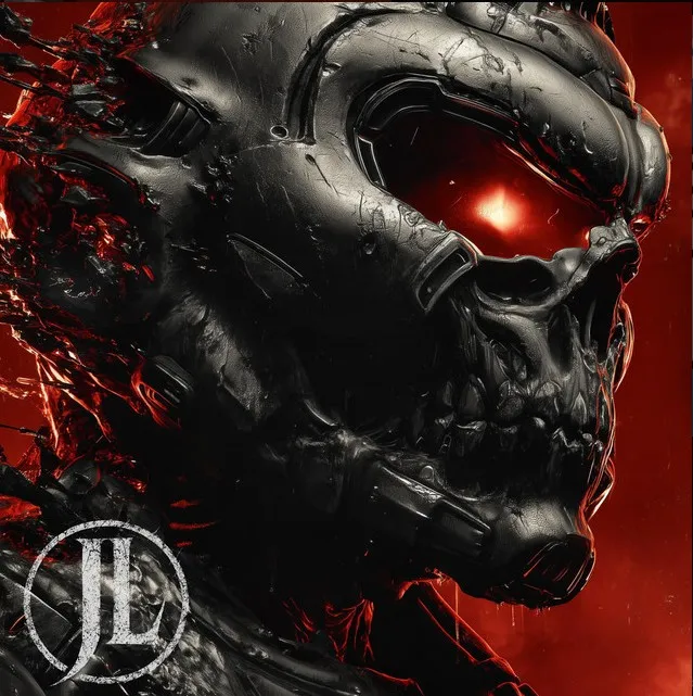Jacob Lizotte - Hellbeast Album Cover Artwork
