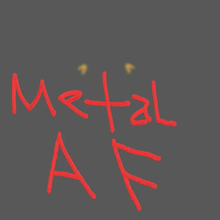 Jason Austin - Metal AF Album Cover Artwork