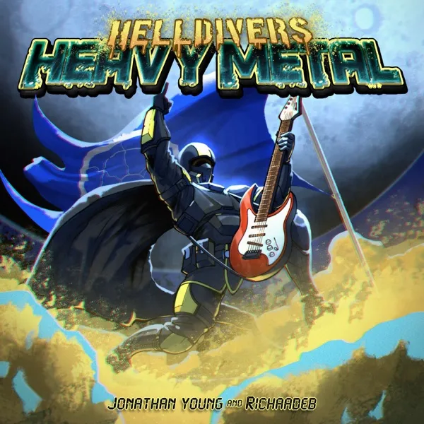 Jonathan Young - Helldivers Heavy Metal Album Cover Artwork