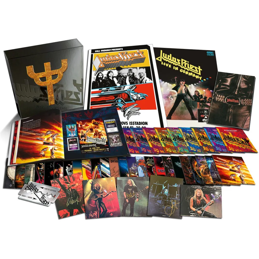 50 Heavy Metal Years of Music Album Cover