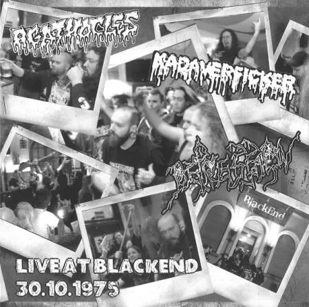 Kadaverficker - Live at BlackEnd 30.10.1975 Album Cover Artwork