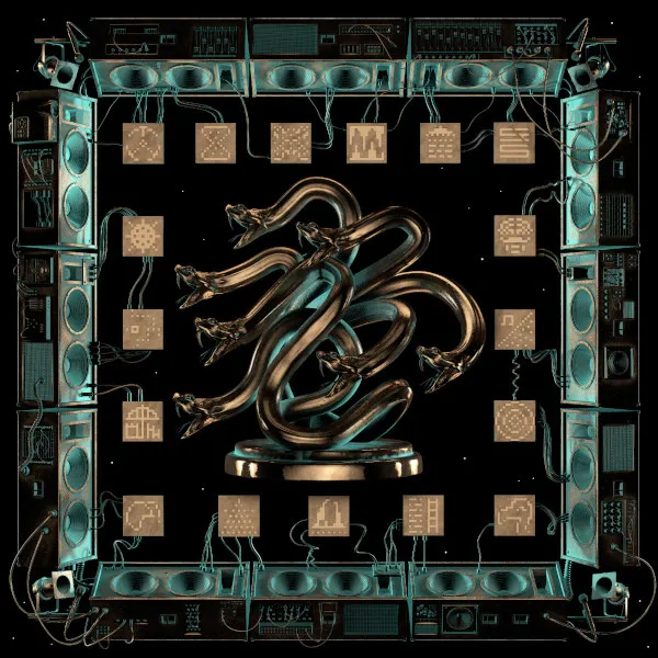 King Gizzard & the Lizard Wizard - Chunky Shrapnel Album Cover Artwork