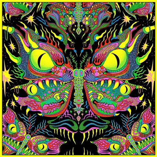 King Gizzard & the Lizard Wizard - Live in New Orleans '24 Album Cover Artwork