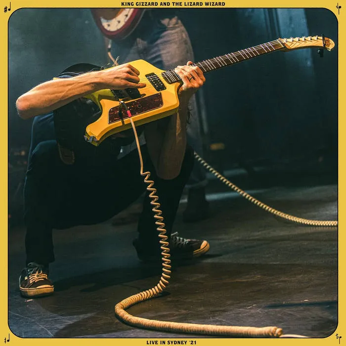 King Gizzard & the Lizard Wizard - Live in Sydney '21 Album Cover Artwork
