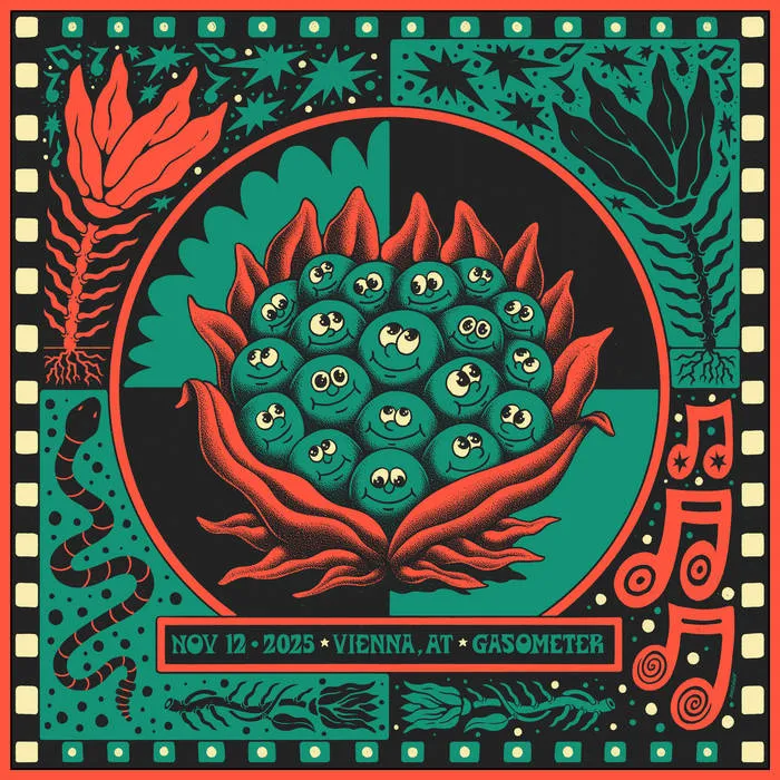 King Gizzard & the Lizard Wizard - Live in Vienna '25 Album Cover