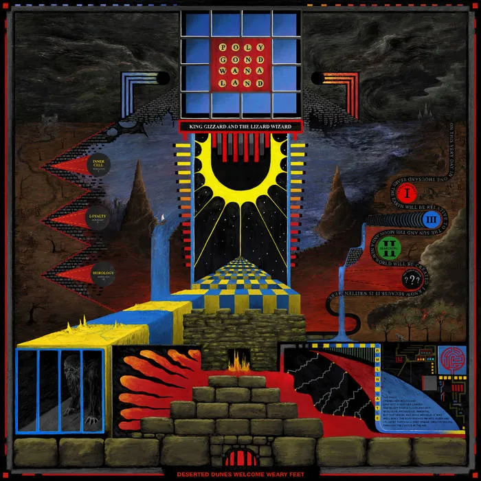 King Gizzard & the Lizard Wizard - Polygondwanaland Album Cover Artwork