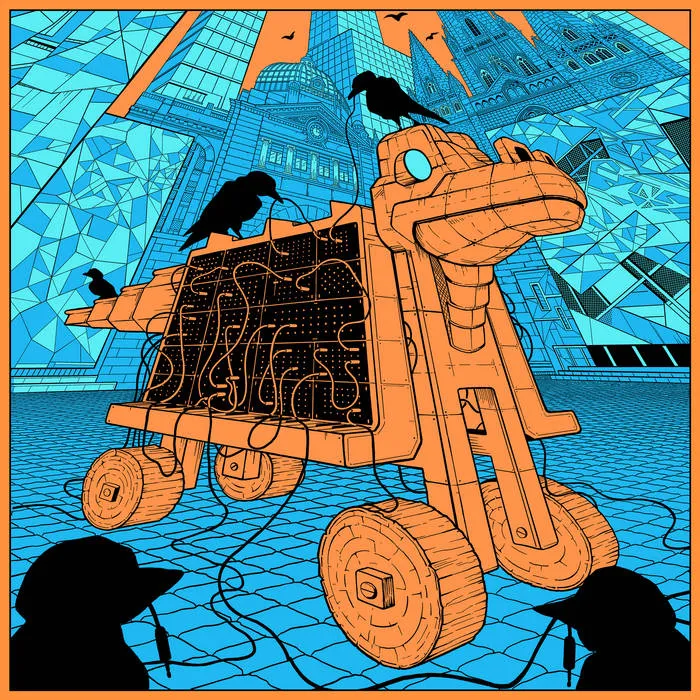 King Gizzard & the Lizard Wizard - Ravin' in Melbourne '25 Album Cover