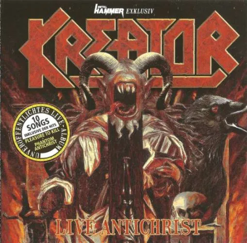 Kreator - Live Antichrist Album Cover