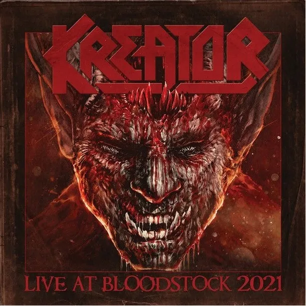 Kreator - Live at Bloodstock 2021 Album Cover