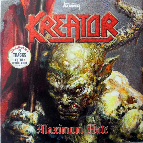 Kreator - Maximum Hate Album Cover Artwork
