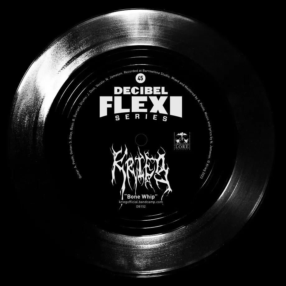 Krieg - Bone Whip Album Cover