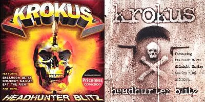Krokus - Headhunter Blitz Album Cover Artwork