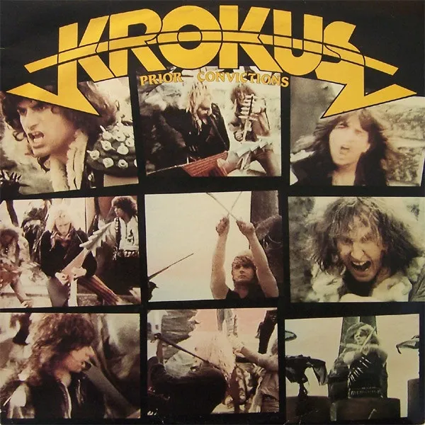 Krokus - Prior Convictions Album Cover Artwork