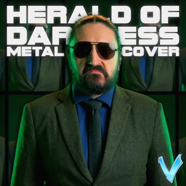 Little V - Herald of Darkness (Metal Version) Album Cover
