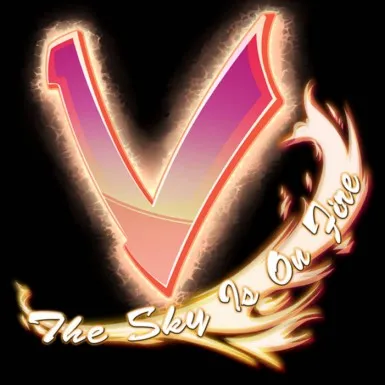 Little V - The Sky Is on Fire Album Cover Artwork