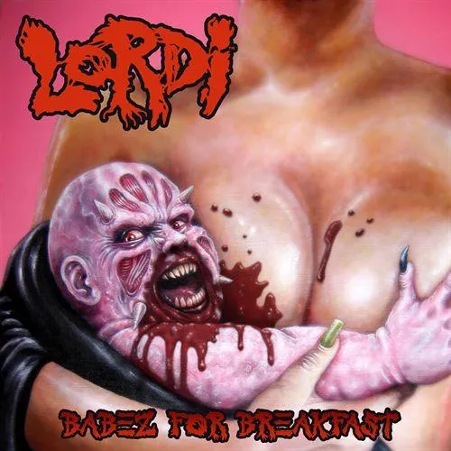 Lordi - Babez for Breakfast Album Cover Artwork